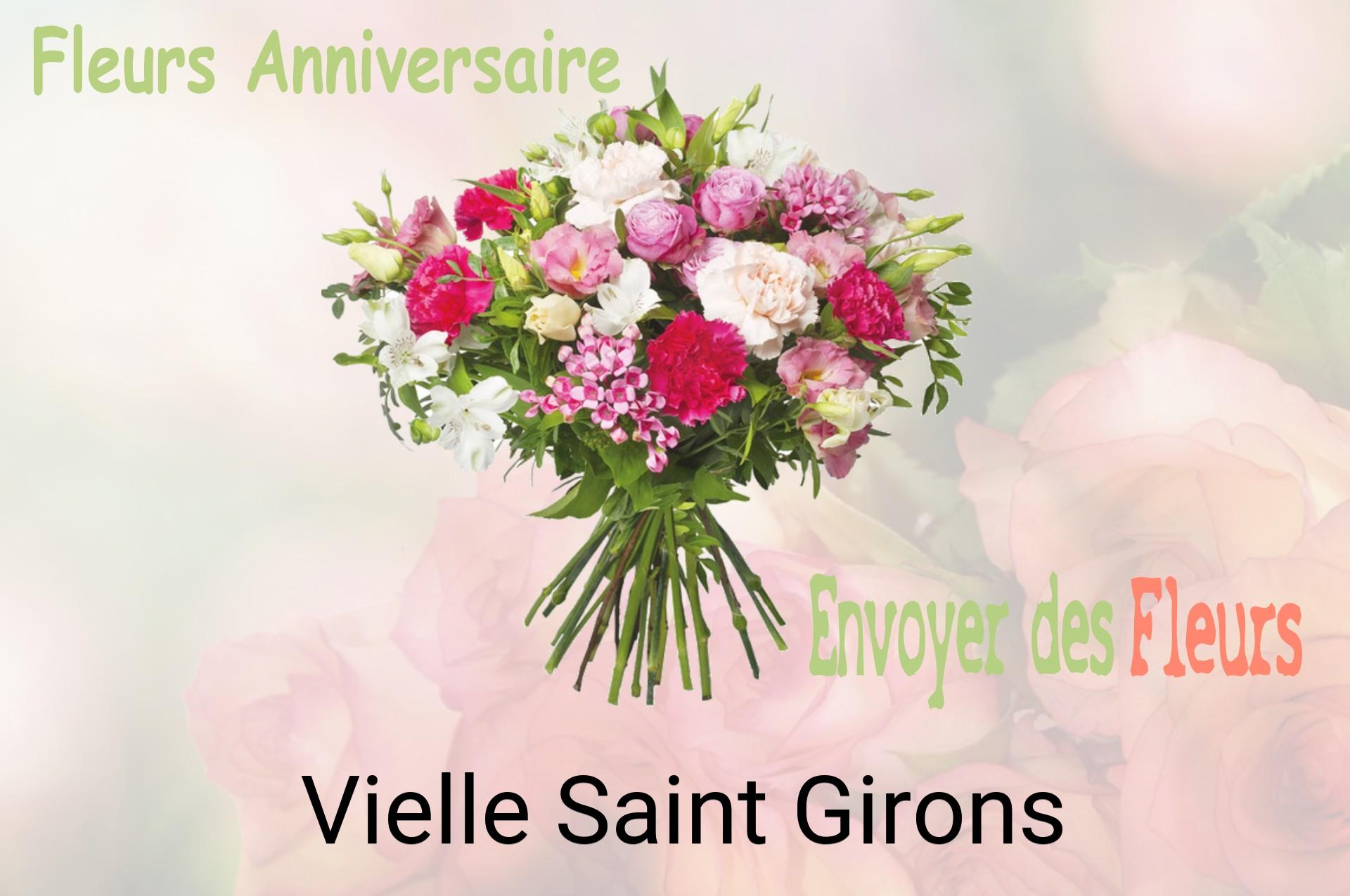 Bouquet de fleurs d’anniversaire livré à Vielle-Saint-Girons